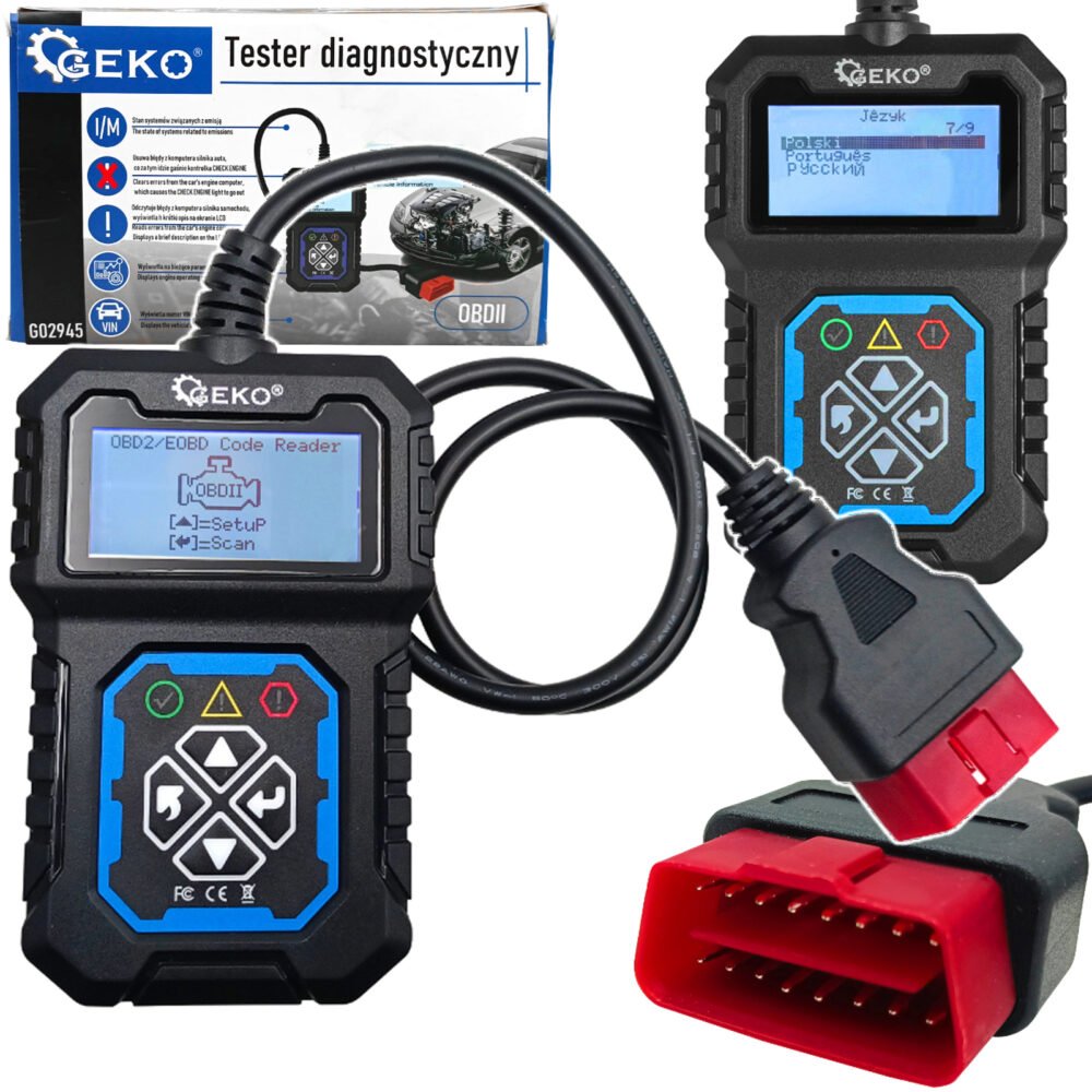 Popolna univerzalna diagnostika avtomobila LCD T31 OBD2 tester